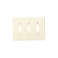 Leviton Wallplates Mid Nyl 3G Tog-I PJ3-I